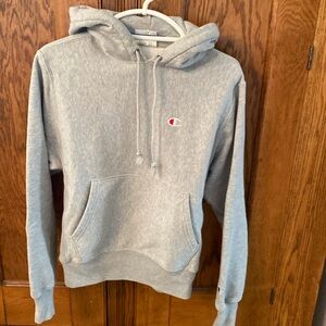 Champion size Small gray hoodie